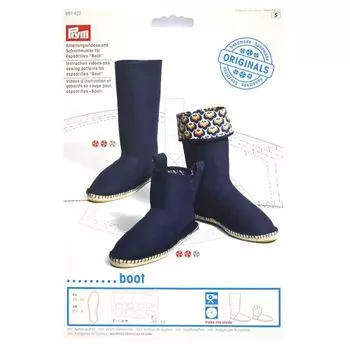 661422 Видеоинструкция и выкройки для эспадрилей BOOT Prym