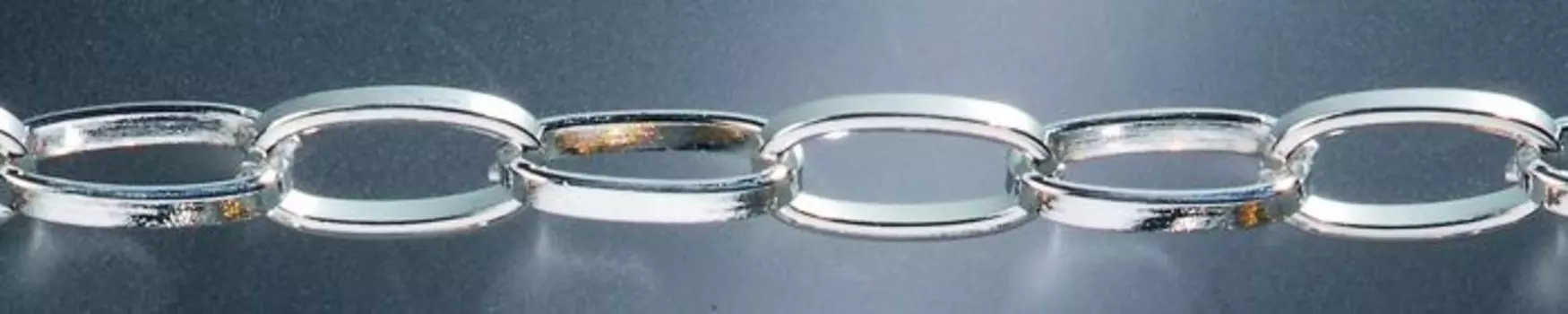 66200101 Цепочка 100см, серебро Glorex