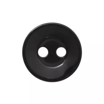 6622-0127A Пуговица 18L 2 пр. (черный)