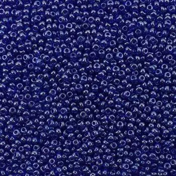 (66300) Бисер прозрачный блестящий 10/0, круг.отв., 50г, Preciosa