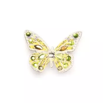 67101204 Бабочки со стразами и клипсой Glorex