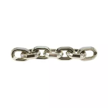 6815 Цепь, 10см, размер звена 23х15мм (серебро)