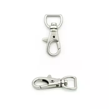 6823 Карабин 13*40мм, серебро ГР