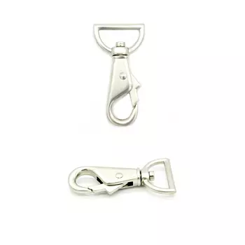 6826 Карабин 25*62мм, серебро ГР