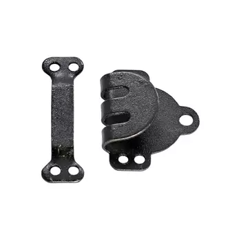 68327 Крючок брючный пришивной 13мм, черный ГР