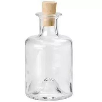 68604903 Сосуд стеклянный круглый с пробкой 200мл Glorex