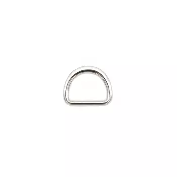 6868 Полукольцо 15мм, никель ПЛ ГР