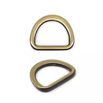 6870 Полукольцо 15мм, ПЛ латунь ГР