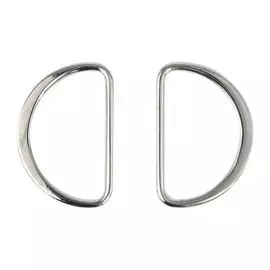 6892 Полукольцо 40мм, никель ПЛ ГР