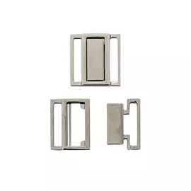 69033 Пряжка-застежка, черный никель, упак/2 шт., Hobby&amp;Pro