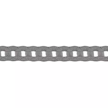6904 Тесьма эластичная отделочная 16мм*30м (012 серый)