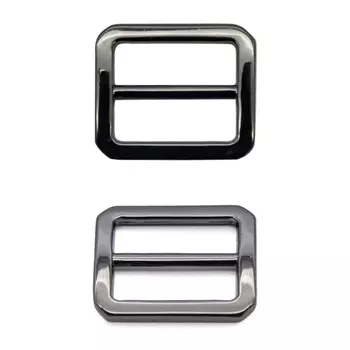 6908 Пряжка-рамка 18мм, черный никель ГР