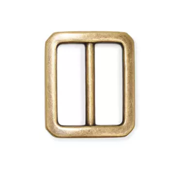 6909 Пряжка-рамка 18мм, латунь ГР