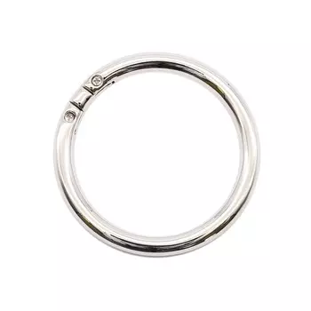 69255 Кольцо разъемное на винтах 40мм, никель ГР