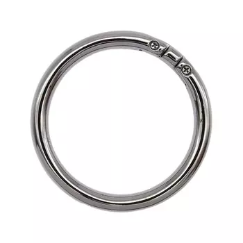 69256 Кольцо разъемное на винтах 40мм, черный никель ГР