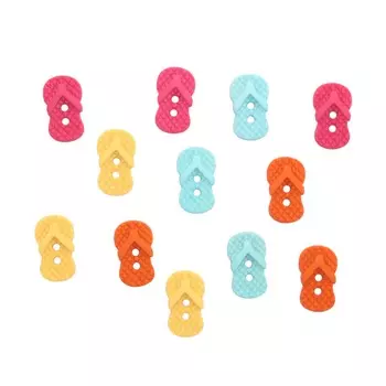 6937, Пуговицы-фигурки. Симпатичные Вьетнамки Dress It