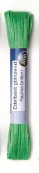 69400438 Рафия яркая 20м светло-зеленый Glorex