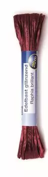 69400439 Рафия яркая 20м темно-красный Glorex