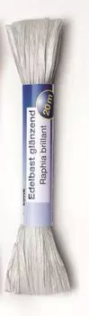 69400450 Рафия яркая 20м белый Glorex