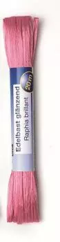 69400456 Рафия яркая 20м розовый Glorex