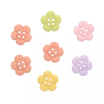 6946, Декоративные пуговицы. Цветы Dress It Up