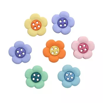 6948, Декоративные пуговицы. Цветочки Dress It Up