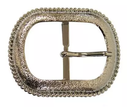 69498 Пряжка 40мм металл, никель ГР