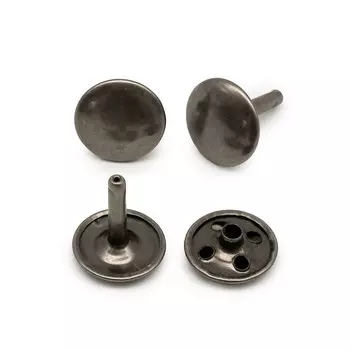 69597 Хольнитен сумоч д-15мм т.сереб.h-16мм двухсторонний