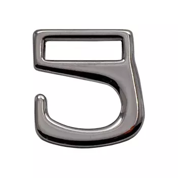 69711 Крючок-застежка для обуви 11,5мм, черный никель ГР