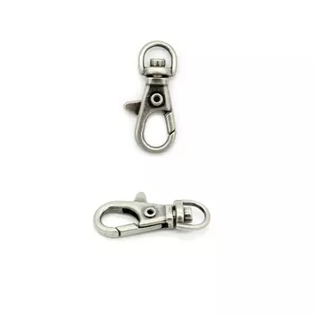 6994 Карабин 7*40мм, черный никель ГР