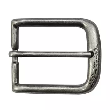 69962 Пряжка 40мм сереб.металл, черный никель ГР
