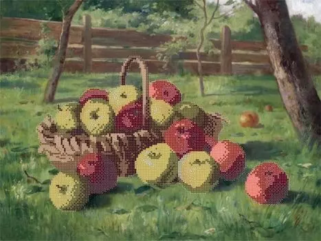 70052 Канва с рисунком Gluriya 'Урожай' 30*40 см