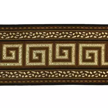 70057 Тесьма жаккардовая 70мм*10м (V3 золото)