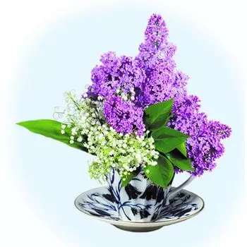 7018 Набор для вышивания лентами 'Матренин Посад' 'Аромат весны', 19*19 см