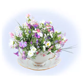 7019 Набор для вышивания лентами 'Матренин Посад' 'Дашино настроение', 23*19 см