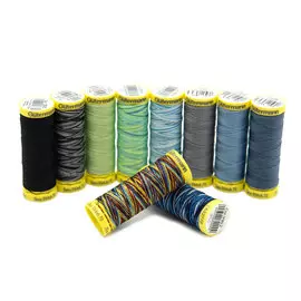 702166 Набор швейных нитей Deco Stitch 70, 70м, 10 кат. Гутерманн (col 2)