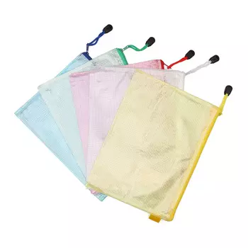 70811 Набор папок-конвертов на молнии 233*170 мм, 5 шт