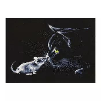 708 Набор для вышивания Hobby&amp;Pro 'Знакомство', 37*26 см