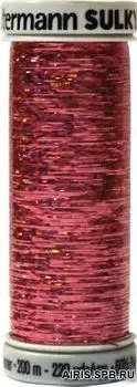 709948 Нить Sulky Holoshimmer швейная с голографическим эффектом для машинной вышивки, 200м, Гутерманн (6054)