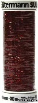 709948 Нить Sulky Holoshimmer швейная с голографическим эффектом для машинной вышивки, 200м, Гутерманн (6055)