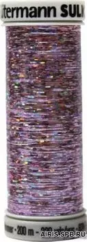709948 Нить Sulky Holoshimmer швейная с голографическим эффектом для машинной вышивки, 200м, Гутерманн (6043)