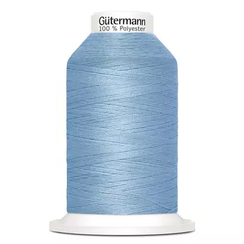 09 Нить Miniking универсальная, 1000м, 100% п/э Gutermann 715263 (143 серо-голубой)