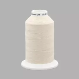 09 Нить Miniking универсальная, 1000м, 100% п/э Gutermann 715263 (802 молочно-бежевый)