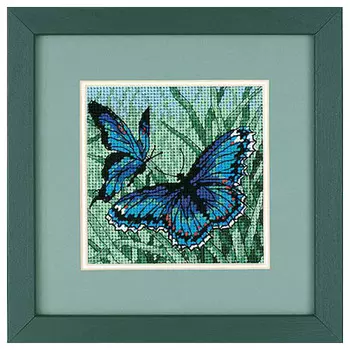 7183-DMS Набор для вышивания Dimensions 'Пара бабочек', 13x13 см