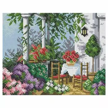 7208 Мозаика Cristal 'Дворик', 36*28 см