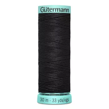 723878 Нить Silk R 753 для фасонных швов, 30м, 100% шелк Gutermann (000)