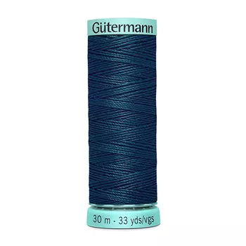723878 Нить Silk R 753 для фасонных швов, 30м, 100% шелк Gutermann (764)