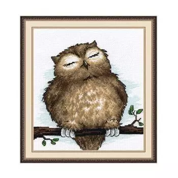 729 Набор для вышивания 'Овен' 'Совушкин сон', 18*19 см