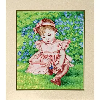 734 Набор для вышивания Hobby&amp;Pro 'А ты кто?', 30*35 см