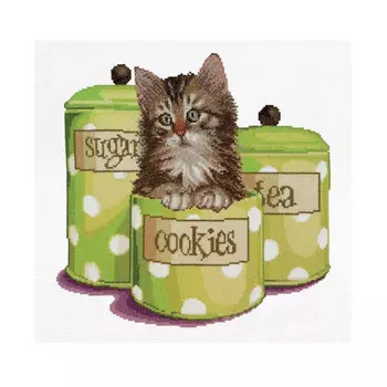 735А Набор для вышивания Gouverneur 'Время готовить', Аида, 31*30 см